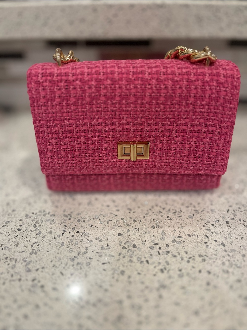 NWOT Shiraleah Chicago Pink Purse - Picture 5 of 8